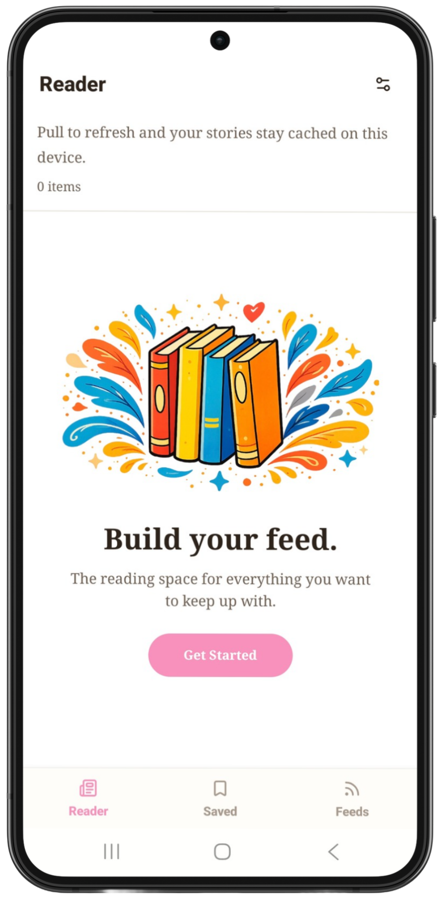 FeedSimple App Mockup